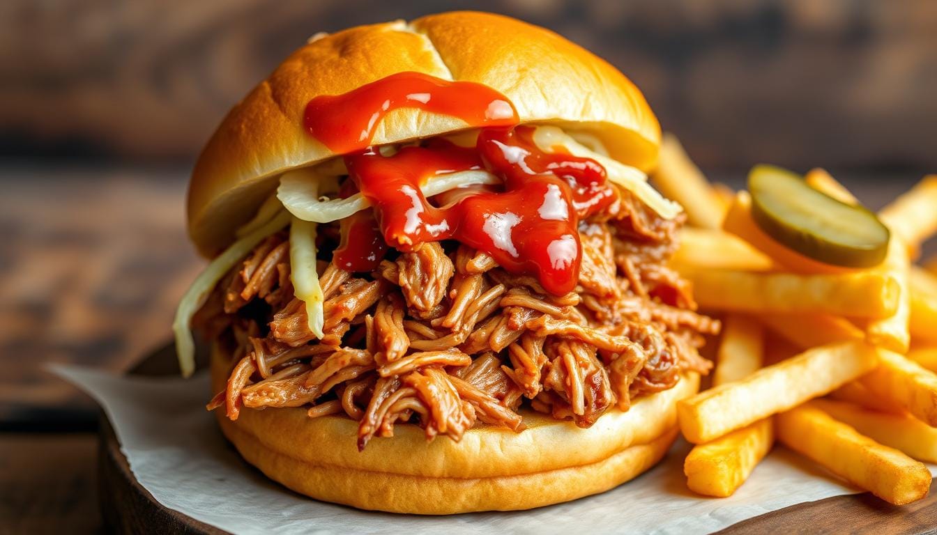 What is Memphis style BBQ sandwich?