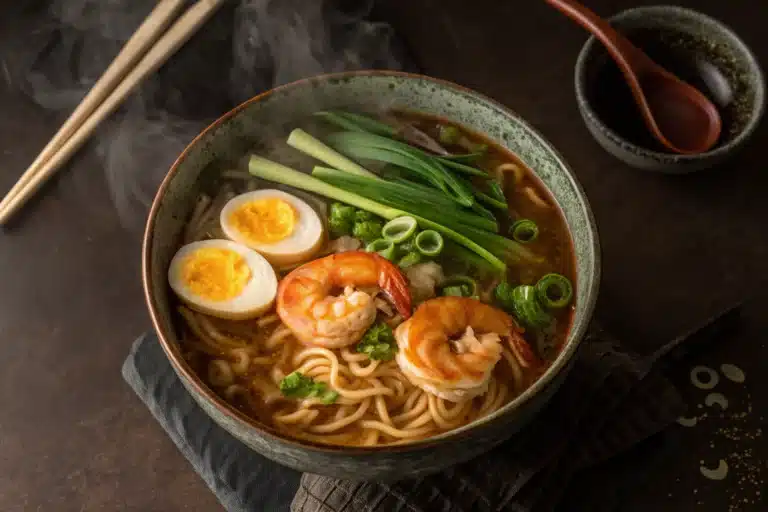 What Makes This shrimp ramen bowl So Good