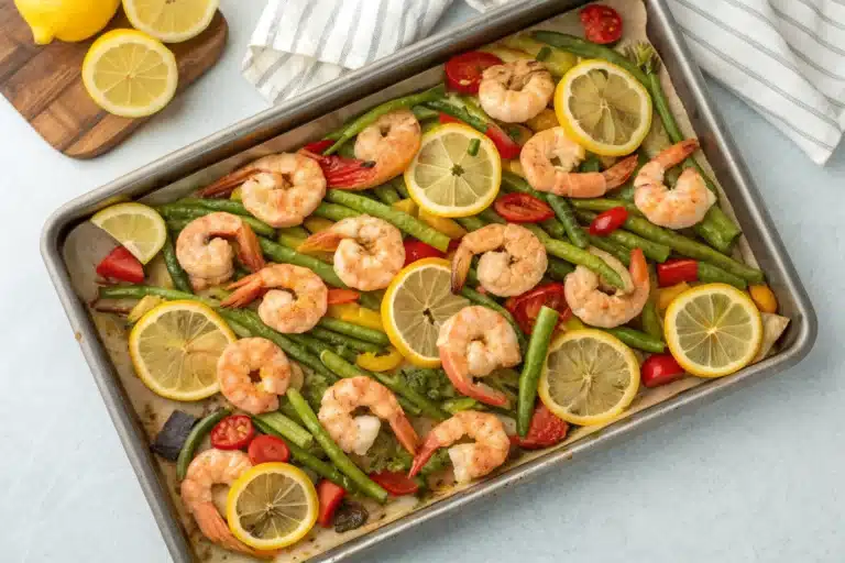 What Makes This lemon shrimp sheet pan dinner So Good