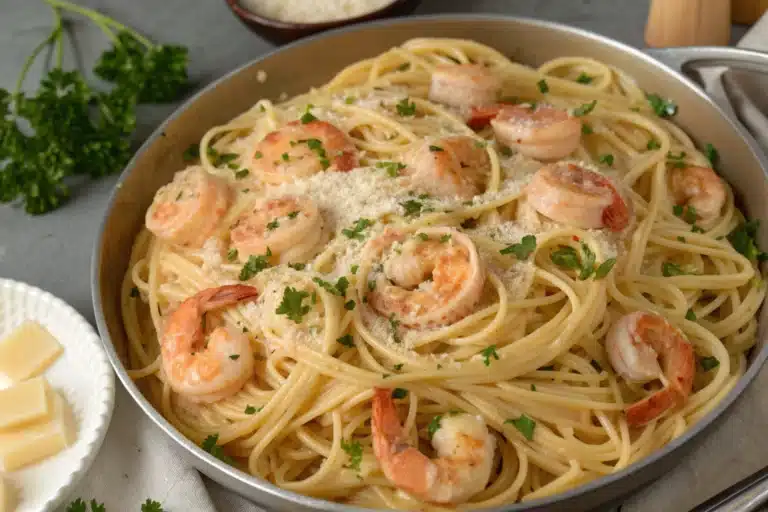 What Makes This Creamy Shrimp Pasta So Good
