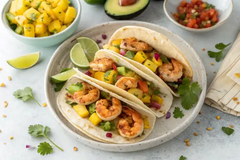 What Makes This grilled shrimp tacos with mango salsa So Good