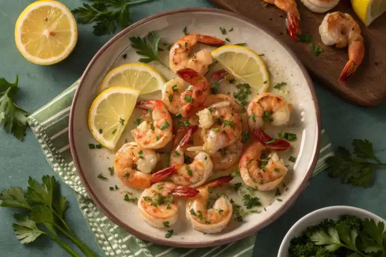What Makes This garlic butter shrimp bites holiday style So Good