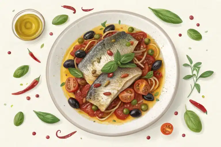 What Makes This Savory Fish Puttanesca So Good