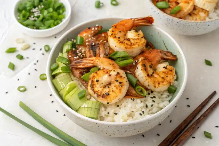 What Makes This Grilled Shrimp Bowl So Good