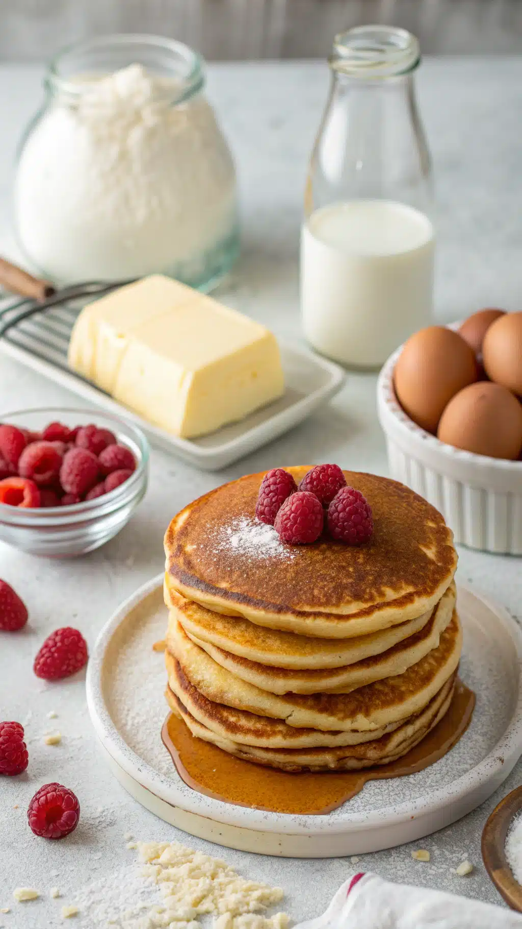 Pancake recipes ingredients preparation