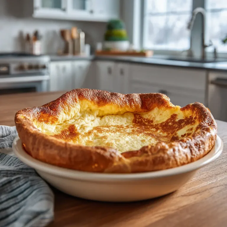 easy oven baked German pancake