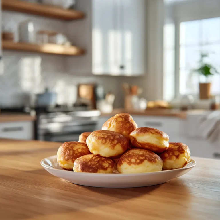 dutch poffertjes cast iron pancakes cooked until golden