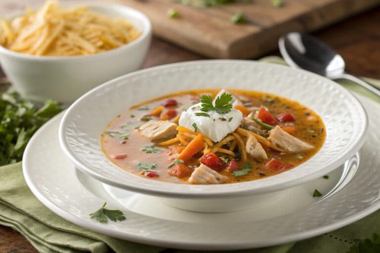 crockpot ranch chicken soup featured dish plated