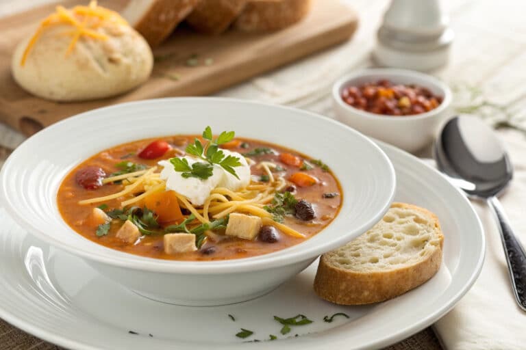 cozy crockpot soups featured dish plated