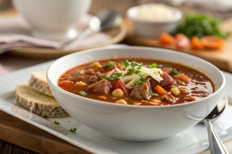 cozy crockpot soups featured dish plated