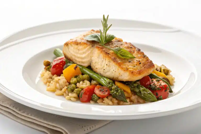 family friendly one pan meals featured dish plated