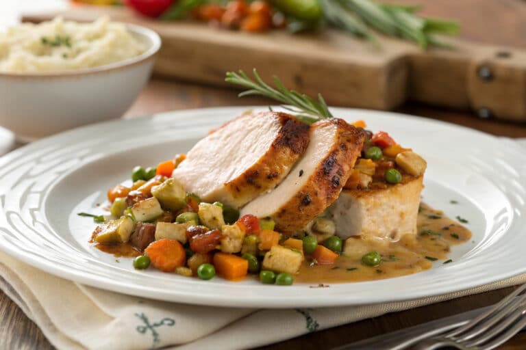turkey skillet dinner recipes featured dish plated