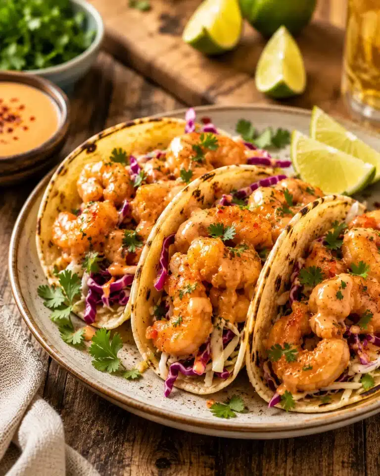Bang Bang Shrimp Tacos