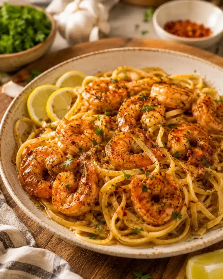 Cajun Shrimp Scampi recipe