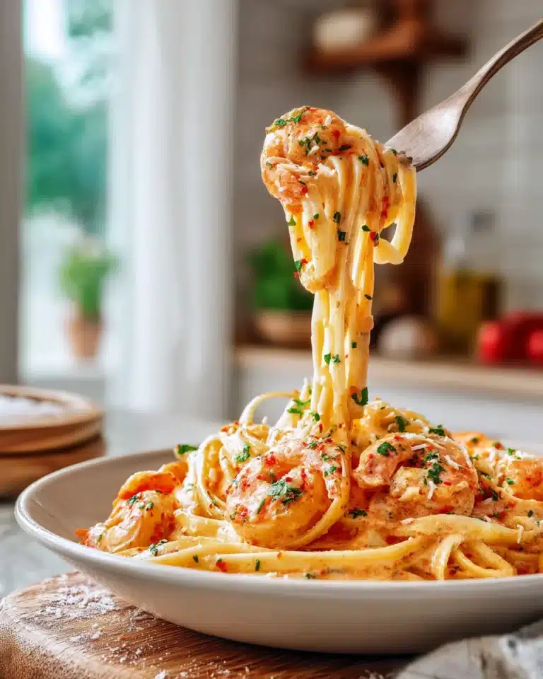 Creamy Cajun Shrimp Pasta recipe