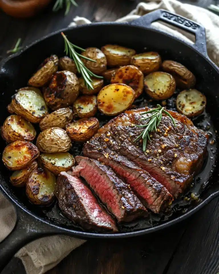 steak and potatoes one pan dinner recipe