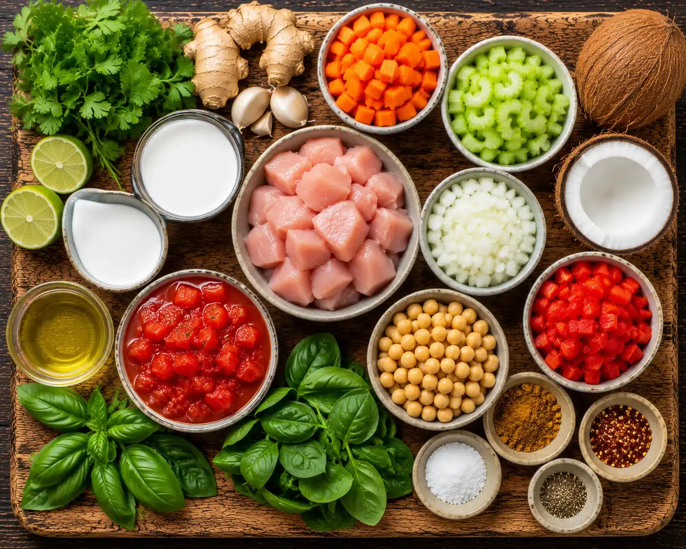 crockpot coconut curry soup ingredients
