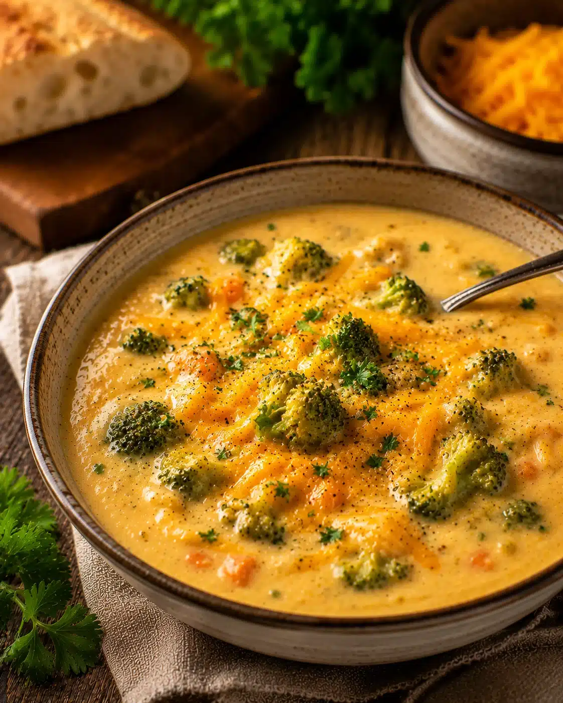 broccoli cheddar soup recipe