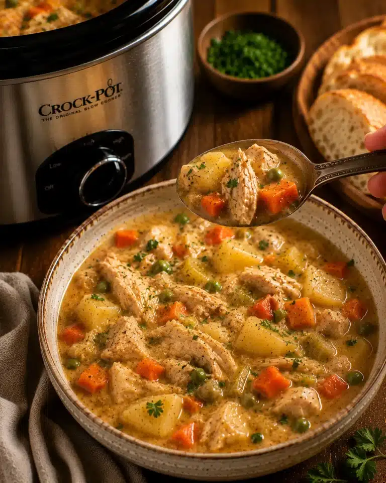 crockpot chicken stew recipe