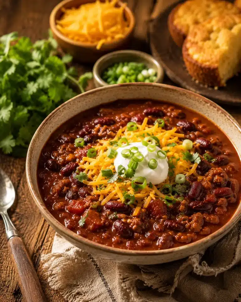 Crockpot Chili recipe
