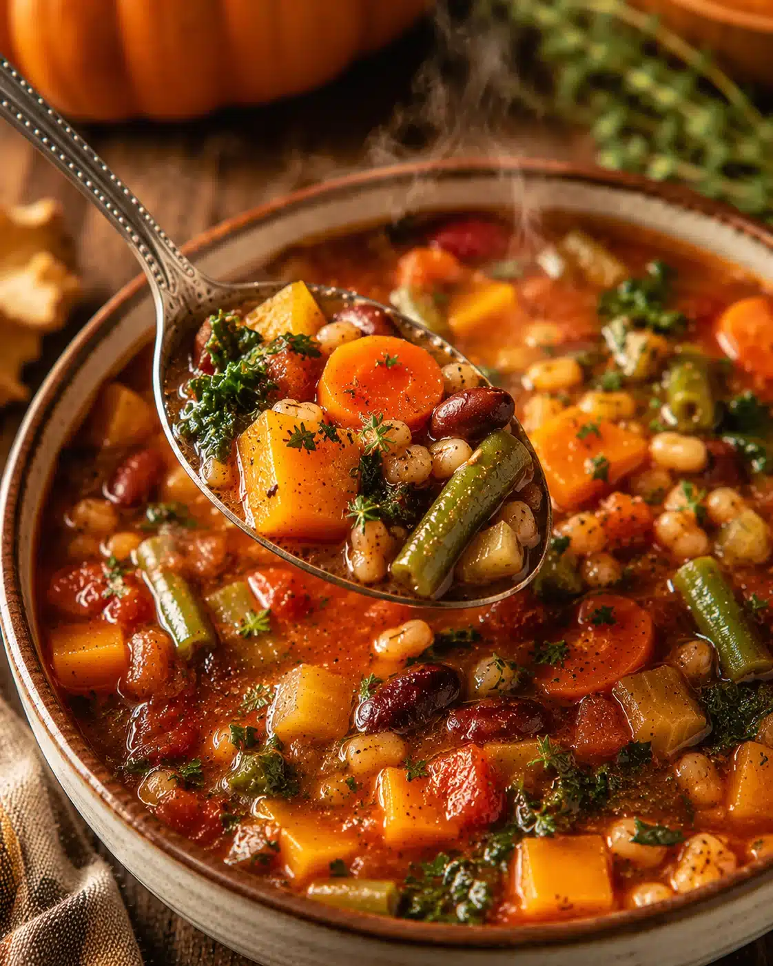 Fall Harvest Vegetable Soup recipe