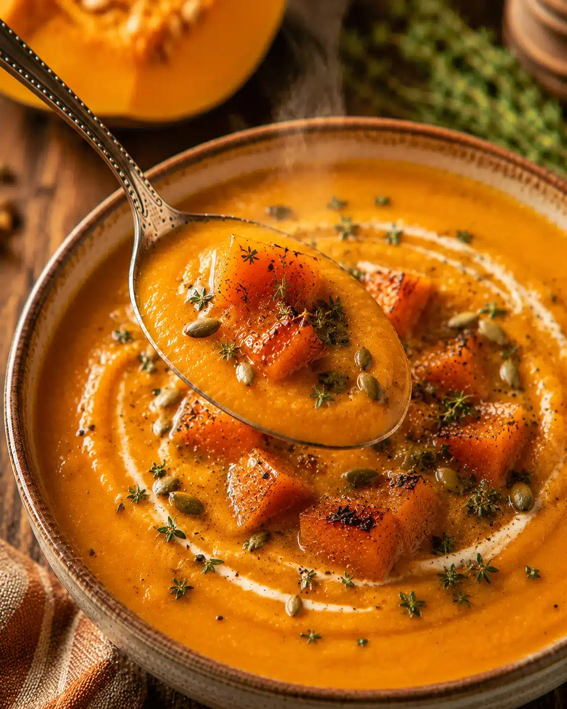 Roasted Pumpkin Soup recipe