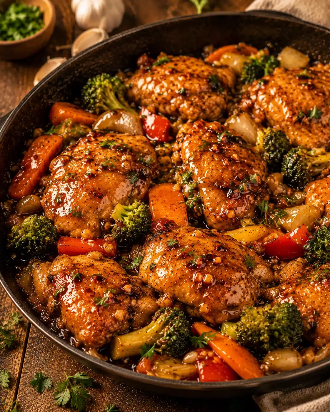The Ultimate Guide to Honey Garlic Chicken Skillet